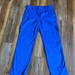 Nike golf pants (royal blue). 34/32